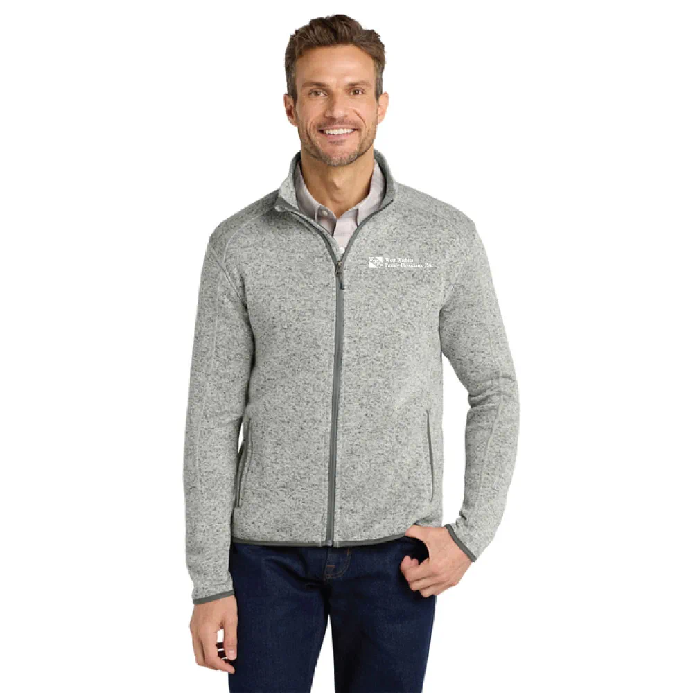 Port Authority® Sweater Fleece Jacket
