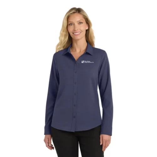 Port Authority® Women's Long Sleeve Performance Staff Shirt