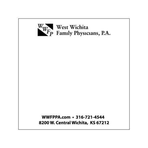 Souvenir® Sticky Note™ 3" x 3" Pad, 50 sheet